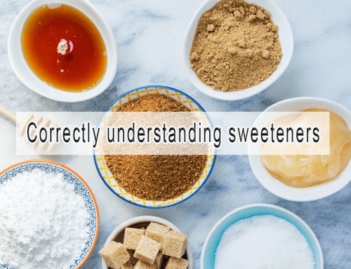 Correctly understanding sweeteners